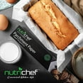 thumbnail image 6 of NutriChef Parchment Paper Roll Heavy Duty 200 Sq Ft 15 inch x 160 ft 40 GSM Silicone Coated White, 1 Roll, 6 of 7