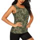 thumbnail image 2 of Fotbe Green Snake Skin Blusas Sin Mangas para Mujer – Estilo Casual, Corte Suelto, Slim-Fit, Cuello Redondo Deportivo, Tops de Verano para Gimnasio y Yoga-Medium, 2 of 7
