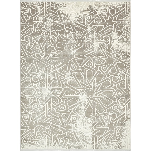 Unique Loom Asteria New Classical Vintage Distressed Area Rug or Runner