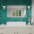 thumbnail image 3 of ALFI brand AB48TR 48" White Above Mount Fireclay Bath Trough Sink, 3 of 9