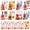 #2 144pcs, variant on Joyfy 300 Pcs Christmas Cookie Bags Self-adhesive Candy Bags Plastic Cellophane Treat Bags for Holiday Treats, Christmas Party Favors Supplies, Cute Christmas Cello Gift Bags, Xmas Goodie Bags