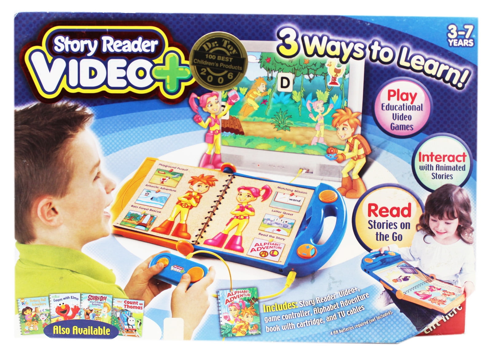 story reader video plus game controller story reader video plus game controller