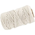thumbnail image 5 of TUIBELYN 5mm Natural Cotton Rope for Macrame, Crafts, Knitting, Weaving & Projects, and Soft Cord for Use, 5 of 7