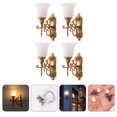 thumbnail image 2 of 6 Pcs Mini Lumières de Cour Simulées Modèle de Lumière Modèle Lampe de Table Sable Décorations, 2 of 9