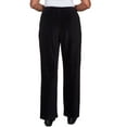 thumbnail image 2 of Alfred Dunner Womens Petite Casual Average Length Velour Pant, 2 of 6