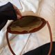 thumbnail image 3 of Bolso de ganchillo para mujer, bolso de supermercado suave, bolso tejido para niñas (mariposa caqui), 3 of 5