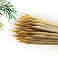 thumbnail image 2 of Chok 2 Packs Wood Stake Floral Support Wooden Sign Posting Garden Sticks Natural Craft Picks 40cm, 2 of 10