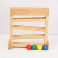thumbnail image 4 of de rampa de de 4 carrera juguetes para niños , coches educativos con vástago Montessori para niños y niñas de de edad CUTICAT pelota montessori, 4 of 7
