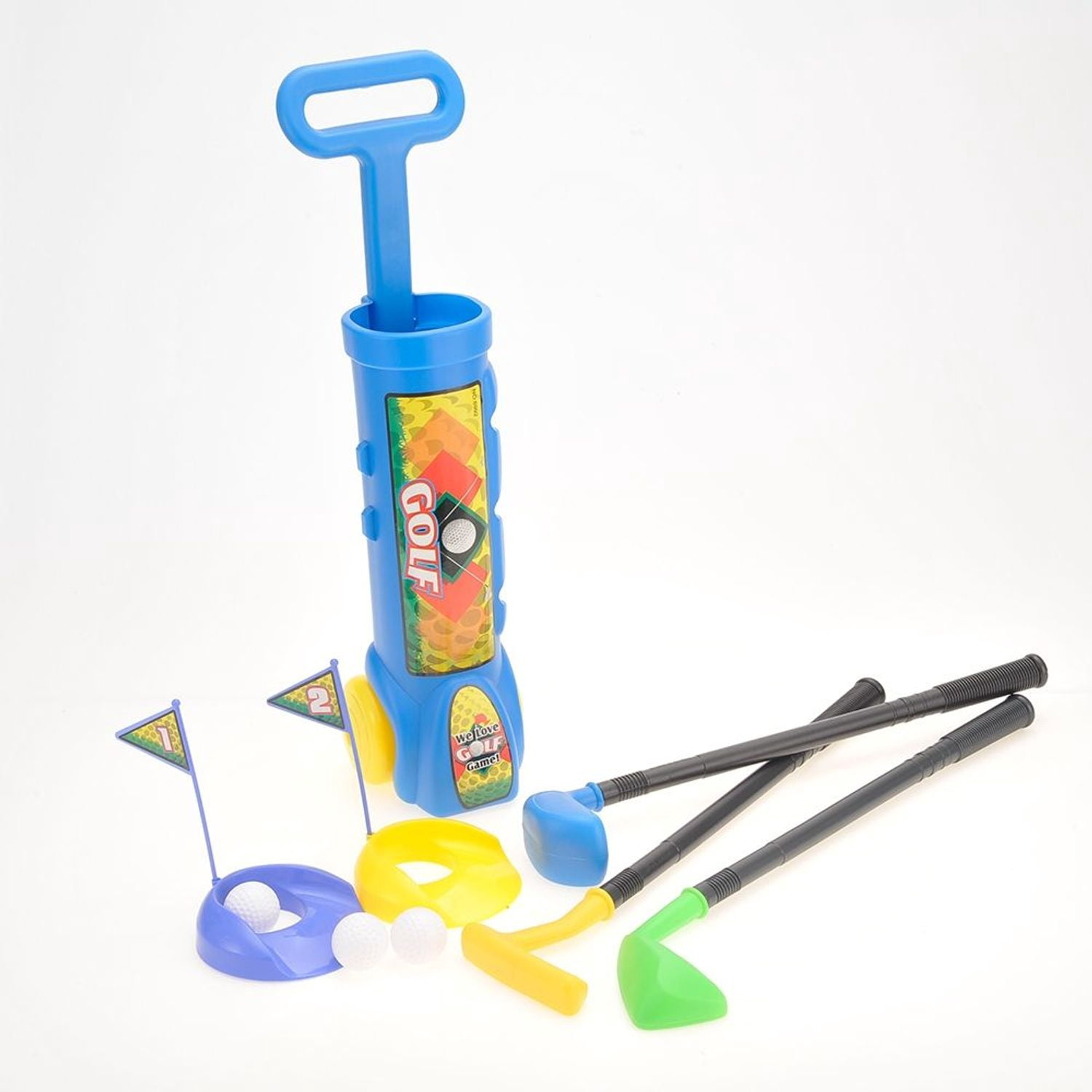 Deluxe Kid's Happy Golfer Toy Golf Set PS311 Blue - Walmart.com