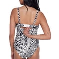 thumbnail image 2 of Tie Front Underwire One-Piece Swimsuit, 2 of 4