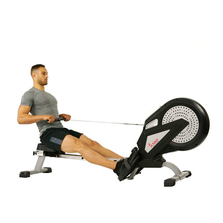 Sunny Health & Fitness SF-RW5623 Air Rowing Machine w/ LCD
