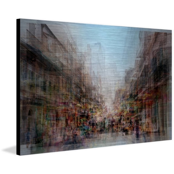 "French Origins" Painting Print on Brushed Aluminum