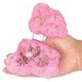 thumbnail image 4 of Koyal Wholesale Blush Pink Crystal Geode Round Ring Box, for Proposal, Engagement, Keepsake, Agate, Quartz, 4 of 5