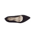 thumbnail image 3 of Walking Cradles Wc Selena Women Pump Slip-on Shoes In Black Suede/black Patent, 3 of 5