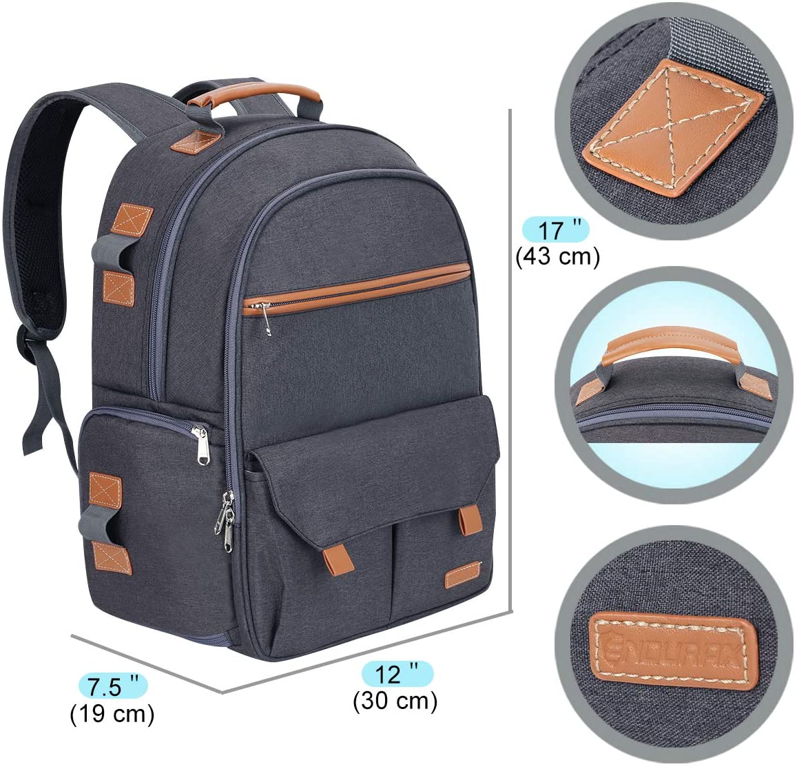 Endurax Waterproof Camera Backpack for 