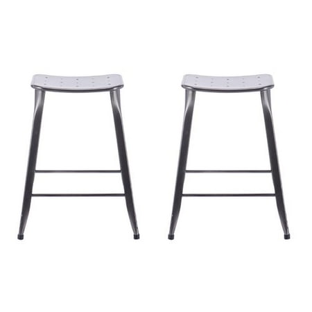 Discontinued Saddle Backless Counter Stool 24 2pk Multiple Finishes Discontinued Saddle Backless Counter Stool 24 2pk Multiple Finishes