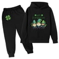 thumbnail image 3 of Xmyrz St Patricks Day Toddler Boy Outfits Set Sweatshirt Clothing Suits Sweatpants Long Sleeve Pants Set Soft Cartoon Girls Sweatsuit Clothes Sets, 3 of 5