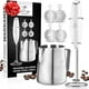 thumbnail image 1 of Zulay Milk Frother Complete Coffee Regalo de café, espuma de mano, 1 of 3
