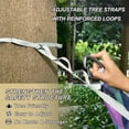 thumbnail image 3 of Hanging Hammock Portable Travel Camping For Outdooor Beach Camping Hiking Mushrooms with Eyes, 3 of 8