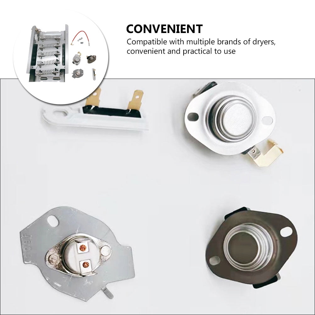Masteelf  Hot Dryer Heating Element Set 279838/3392519/3977393/3387134 Energy-saving