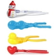 thumbnail image 1 of Forma De Corazón Fabricante De Bolas De Nieve Juguetes Corazón De Amor Fabricante De Bolas De Nieve Clip Fabricante De Ladrillos De Nieve Molde De Arena Para Peleas De Bolas De Nieve Vogacara OD015425-01, 1 of 6