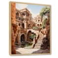 thumbnail image 2 of Designart "Majestic Guardians of Fortresses II" Cityscapes Floater Framed Wall Art Print, 2 of 7