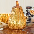thumbnail image 1 of Luz de Calabaza de Brillante, Luces de Decoración de Halloween, Lámpara de , para Acción de Gracias, Halloween, - Dorado 2 Yotijar  Lámpara de calabaza de Halloween, 1 of 9