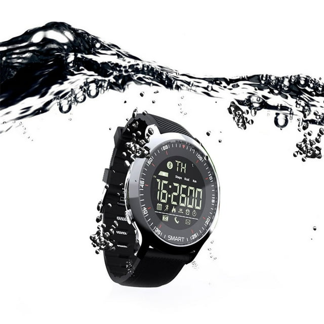 &Craft&Stationery Strip Silicone Step Meter Watch for Men with Steel Build Luminous Display Precision Timekeeping & Stationery