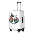 thumbnail image 2 of PAYOHTO Highly Elastic Spandex Suitcase Cover Luggage Cover Medium Fits 22 to 24 Inch Sea Waves Palm Tree Glasses, 2 of 8