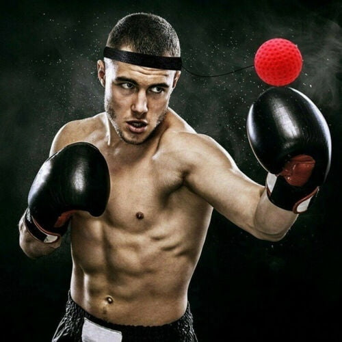Boxing Training Fight Ball Reflex Speed Reaction Punch Combat Muscle Exercise