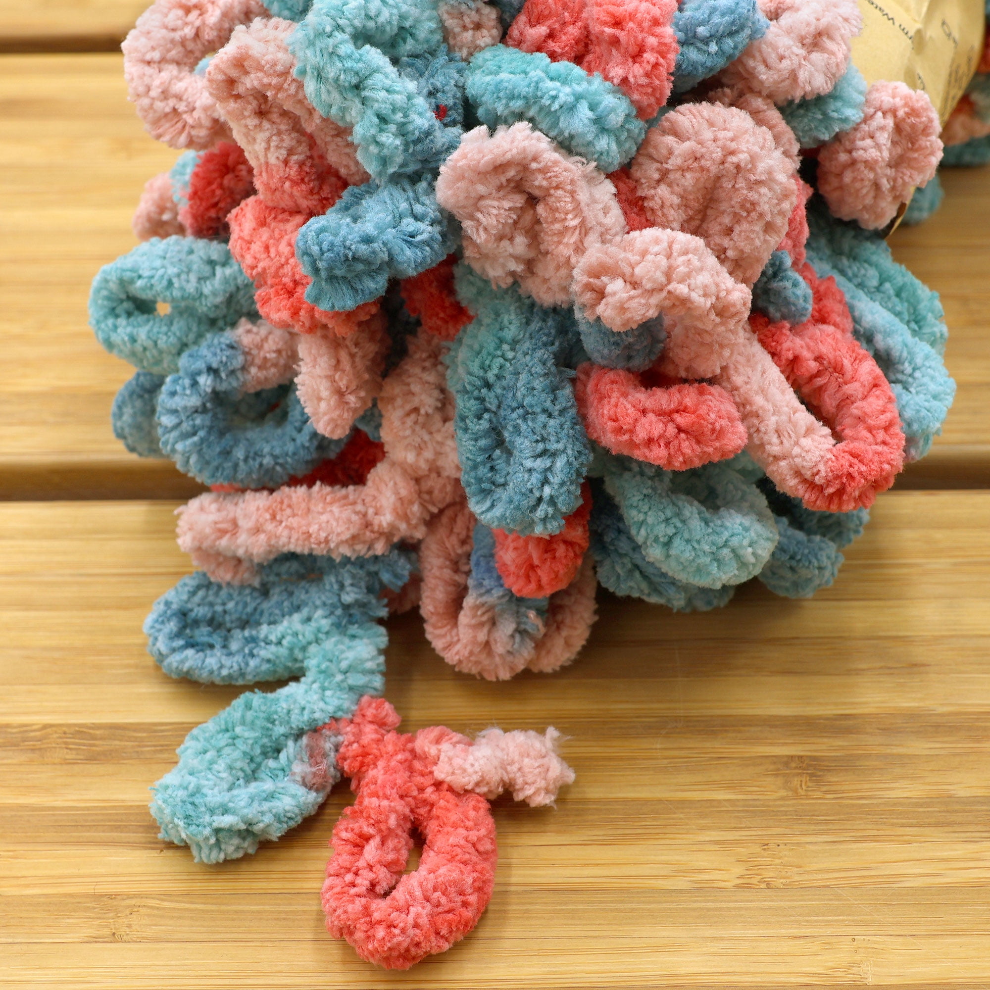 JubileeYarn Fun Finger Loops Yarn - 100g/Skein Jumbo Polyester - Hypnos - 4 Skeins