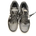 thumbnail image 2 of Ad-id-as hoops low men's black /white. Sneakers size men’s 8 Shoes footwear, 2 of 6