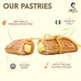 thumbnail image 7 of Delizia Pastry Cream by Pasticceria Matilde Vicenzi, Vanilla Cream Filled Puff Pastry Patisserie Rolls, All-Natural, Kosher Dairy, Made in Italy - 4.41oz (125g) Box, 2-Pack, 7 of 7
