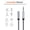 gray, variant on 3.5mm Male to Female Stereo Audio Extension Cable, Lossless Oxygen-Free Copper Wire for Headphones, Car Stereos & Speakers, Slim Connector with Strain Relief for Durable Sound Quality