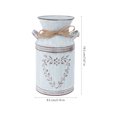 thumbnail image 2 of 1Pc Plant Pot Iron Heart Pattern Plant Holder Elegant Flower Pot Iron Vase, 2 of 9