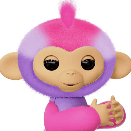 Fingerlings Interactive Baby Monkey Charli, 70+ Sounds & Reactions