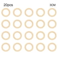 thumbnail image 4 of Paquete de 20 anillos de dentición circulares redondos Sonducket 3CM, 4 of 6