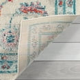 thumbnail image 5 of Well Woven Paloma Arlette Traditional Bohemian Light Blue 5'3" x 7'3" Vintage Area Rug, 5 of 7