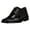 Black, variant on Boy Kids Leather Dress Shoes Boys Wedding Shoes for Kids, Royal Blue