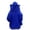 Blue, variant on Professional Cotton Beekeeping Jacket with Detachable Fencing Veil, Breathable Protective Anti-Bee Suit with Elastic Waist and Wrists for Beekeepers