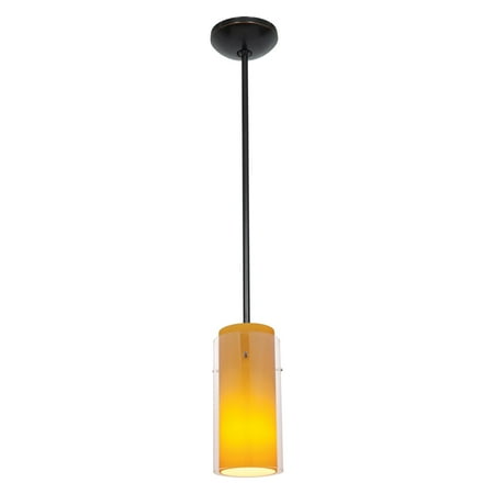 

Access Lighting Glass N Glass Cylinder 28033-4R Pendant Light