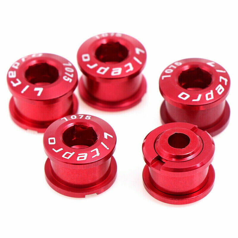 Aluminum Bicycle Chain Ring Bolts Screws Bike Single Double Speed Chainring Bolt