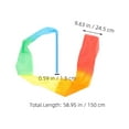 thumbnail image 2 of WRISTBIQUE Assorted Color Sports Ribbons for Kids Gymnastics and Dance Performance Props, PVC and Imitation Silk, 2 Pieces, 2 of 7