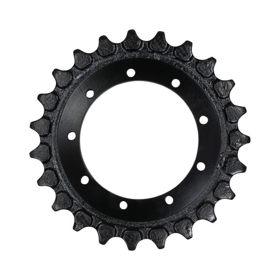 Forged Track Sprocket Kubota RD118-14433 Track Loader - 23 Teeth & 9 Bolt Holes - Carbon Structural Steel Undercarriage Components KX040-4, KX121-3, KX121-3ST