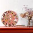 thumbnail image 6 of Rabbits Carrots 10 inch Wall Clocks Non Ticking Easy to Read Battery Decorative for Home Bathroom Kitchen Bedroom Living Room, 6 of 8
