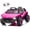 Pink, variant on Volkswagen Beetle 12V Kids Ride On Electric Car with 2.4G Remote, 4-Wheel Suspension, Bluetooth Music, Rear Storage, LED Lights, Rear Cargo Storage, Speeds 1.5-2.5MPH For kids 3-5