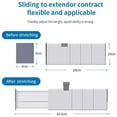thumbnail image 3 of Adjustable Drawer Dividers for Kitchen, Dresser,6-Pack, 3 of 7