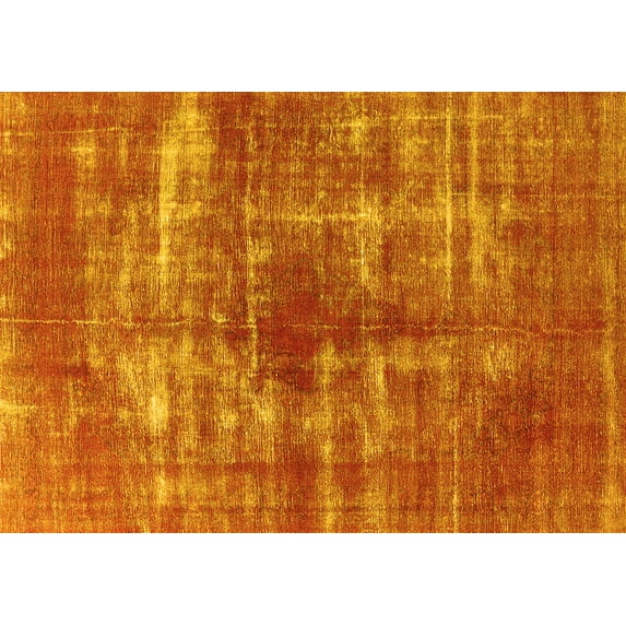 Ahgly Company Indoor Rectangle Persian Yellow Bohemian Area Rugs, 8' x 12'