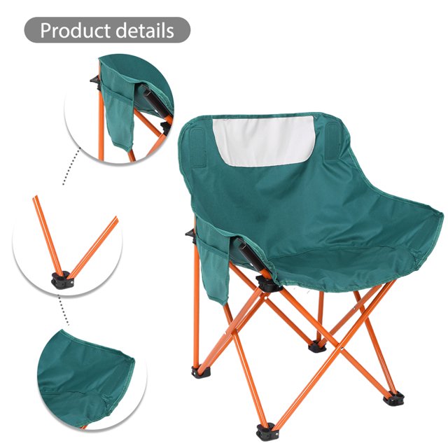 Silla Portátil Moon Plegable para Acampar Con Transporte Viajes A La Playa