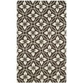 thumbnail image 7 of SAFAVIEH Four Seasons Lilibeth Geometric Area Rug, Chocolate/Ivory, 3'6" x 5'6", 7 of 7